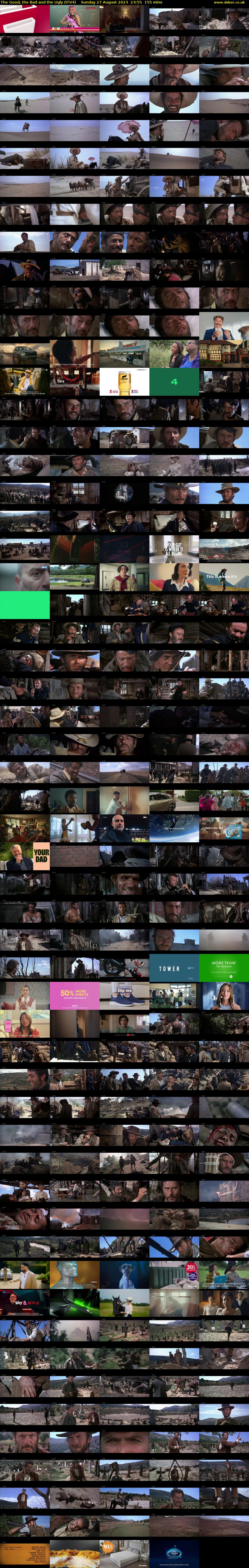The Good, the Bad and the Ugly (ITV4) Sunday 27 August 2023 23:55 - 02:30