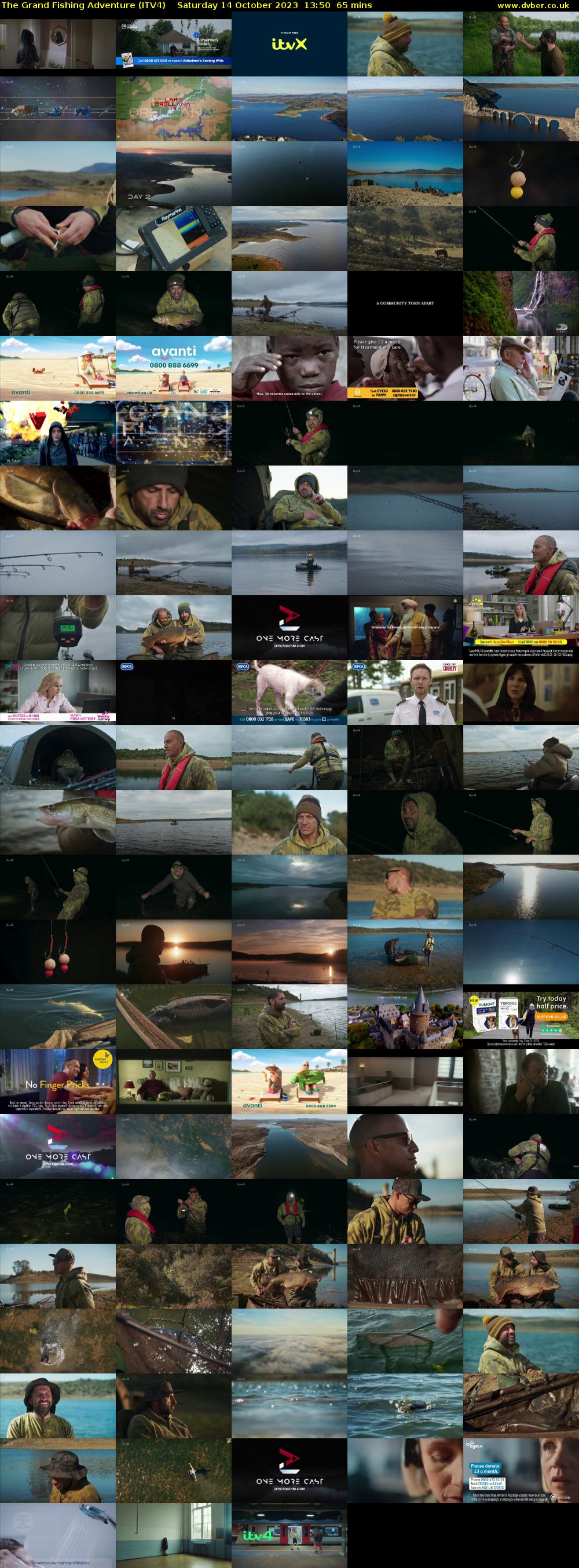 The Grand Fishing Adventure (ITV4) Saturday 14 October 2023 13:50 - 14:55