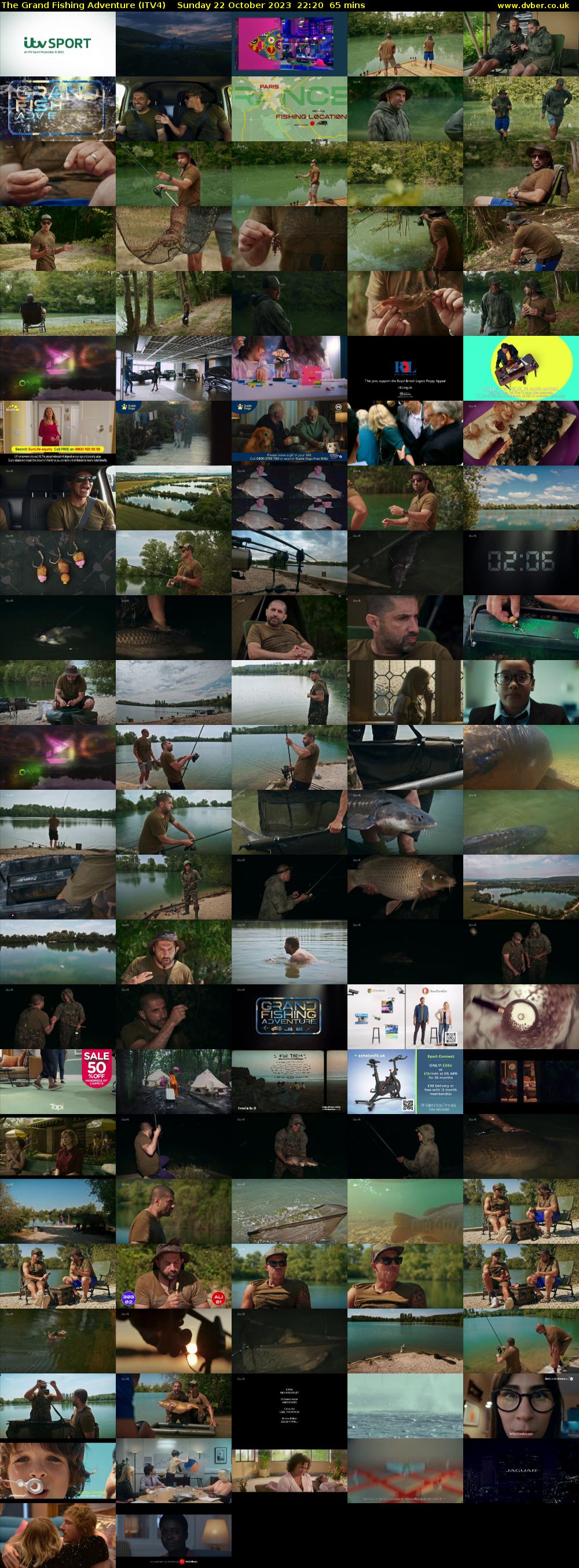 The Grand Fishing Adventure (ITV4) Sunday 22 October 2023 22:20 - 23:25