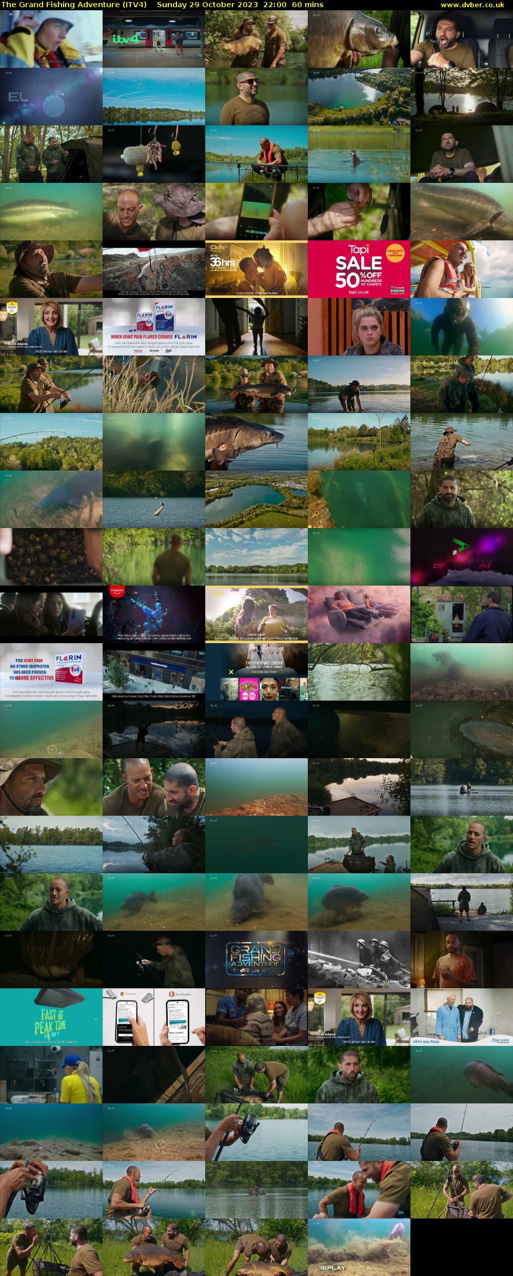 The Grand Fishing Adventure (ITV4) Sunday 29 October 2023 22:00 - 23:00