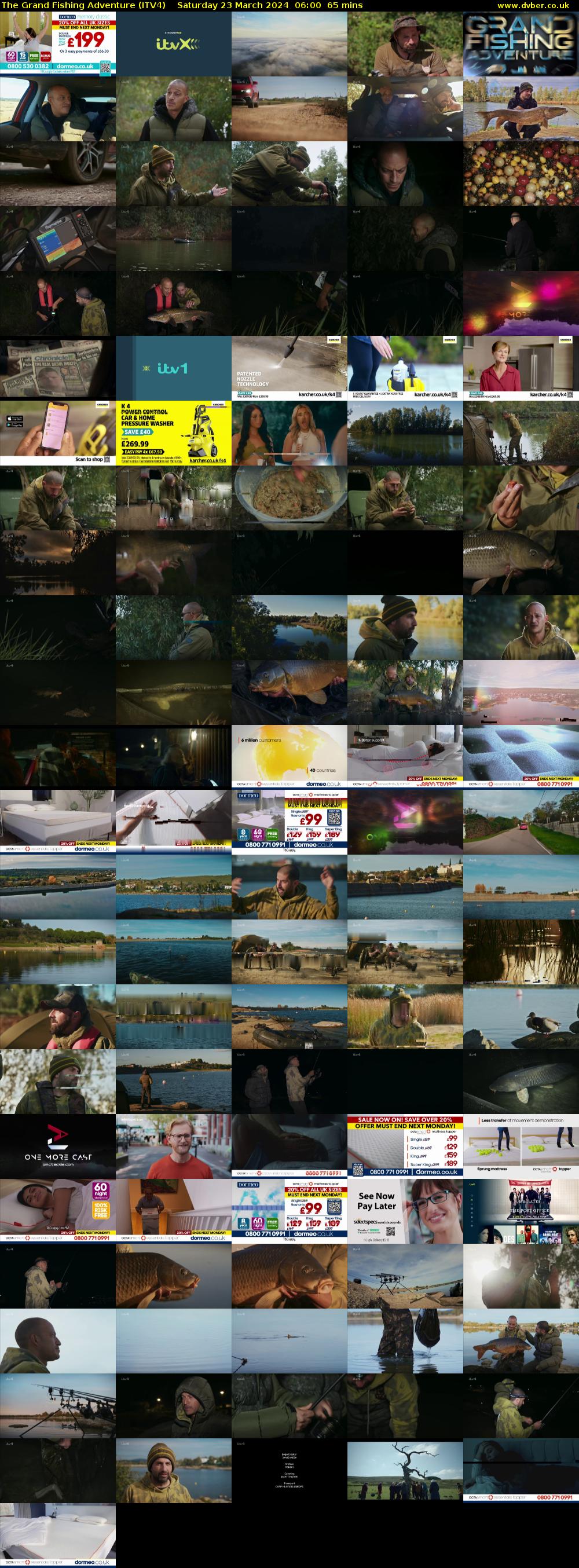 The Grand Fishing Adventure (ITV4) Saturday 23 March 2024 06:00 - 07:05