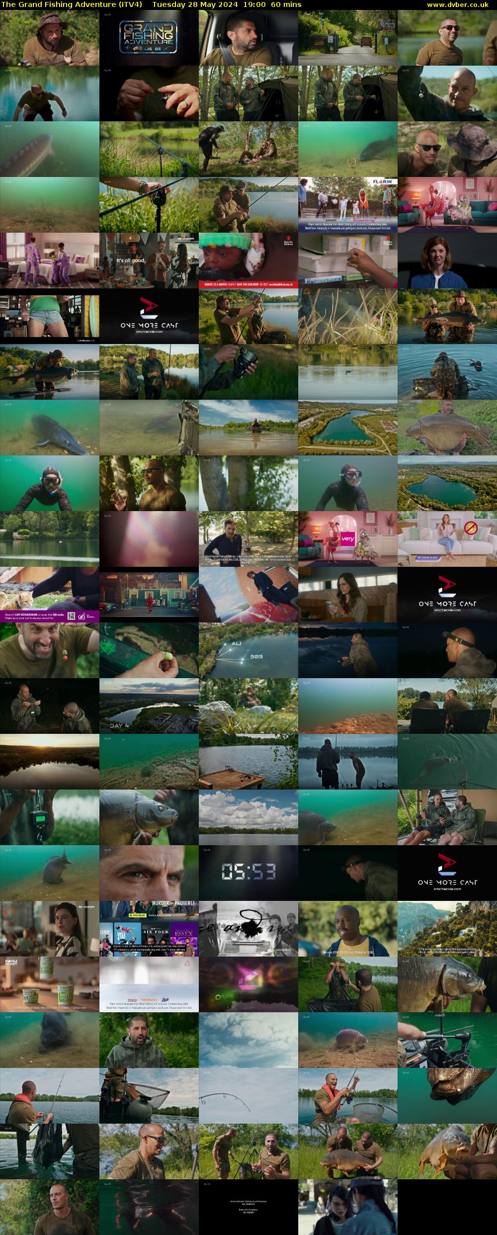 The Grand Fishing Adventure (ITV4) Tuesday 28 May 2024 19:00 - 20:00