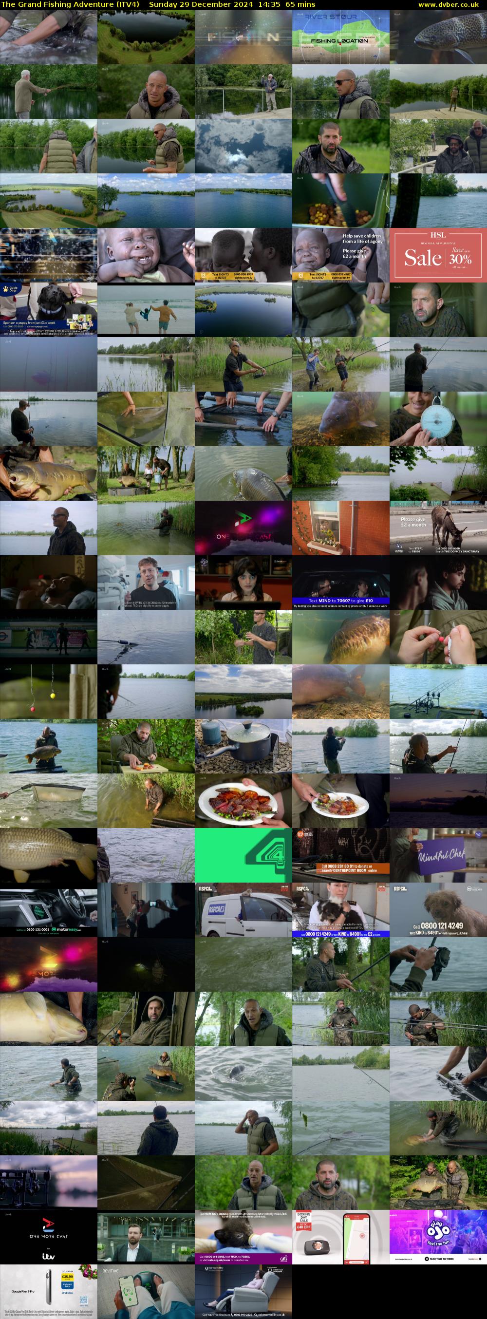 The Grand Fishing Adventure (ITV4) Sunday 29 December 2024 14:35 - 15:40