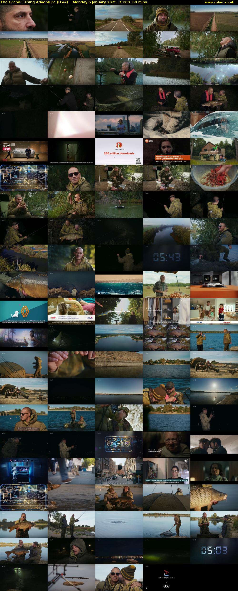 The Grand Fishing Adventure (ITV4) Monday 6 January 2025 20:00 - 21:00
