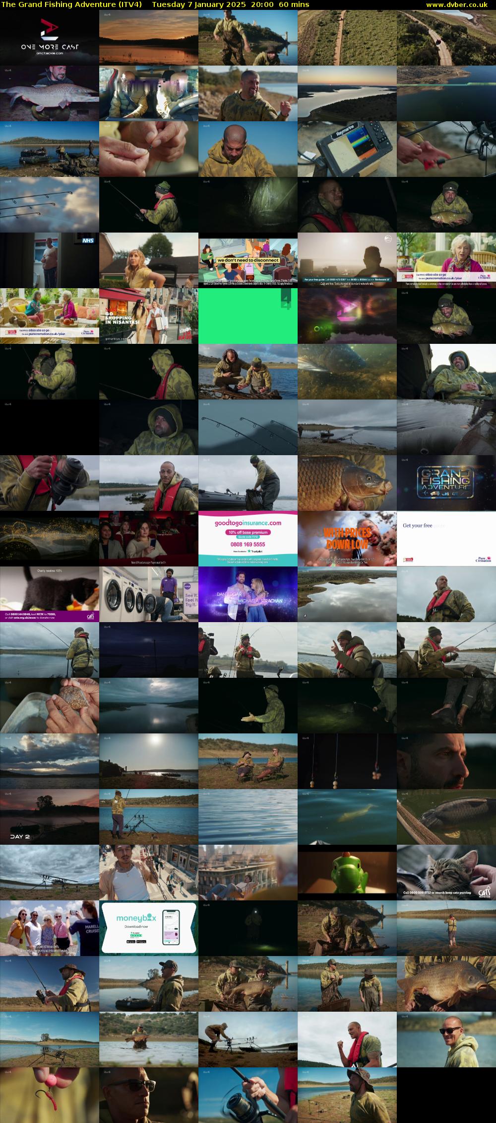 The Grand Fishing Adventure (ITV4) Tuesday 7 January 2025 20:00 - 21:00