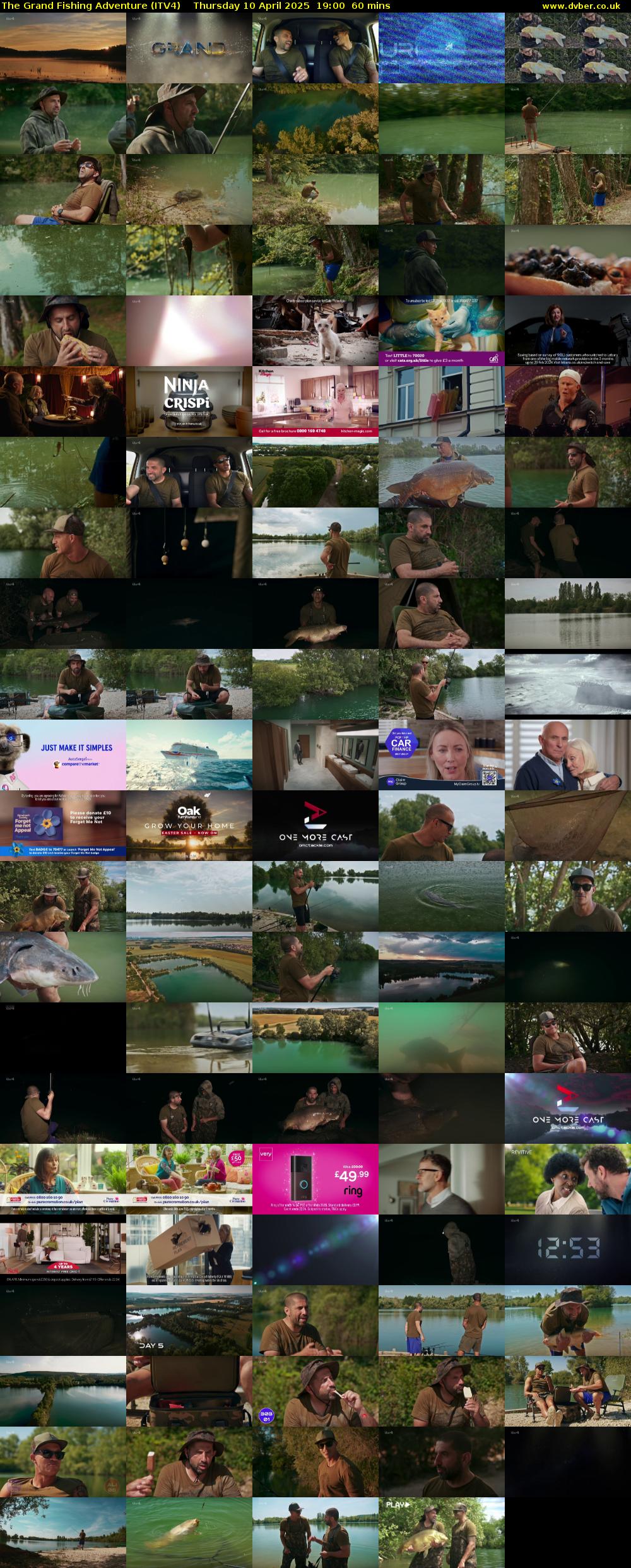 The Grand Fishing Adventure (ITV4) Thursday 10 April 2025 19:00 - 20:00