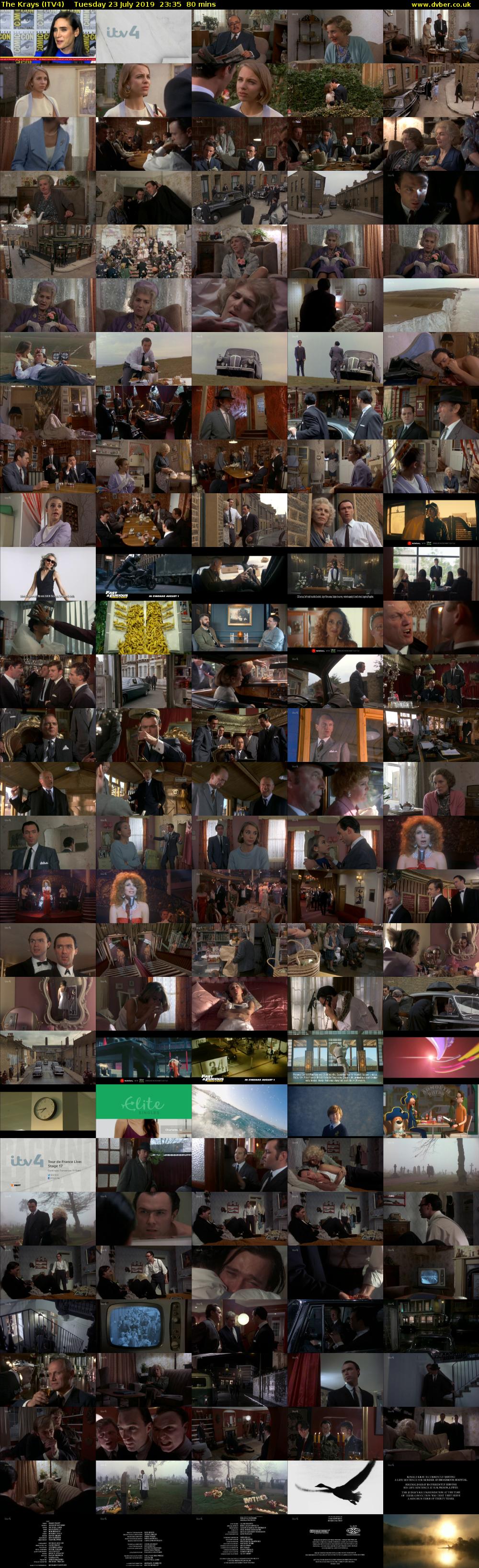 The Krays (ITV4) Tuesday 23 July 2019 23:35 - 00:55