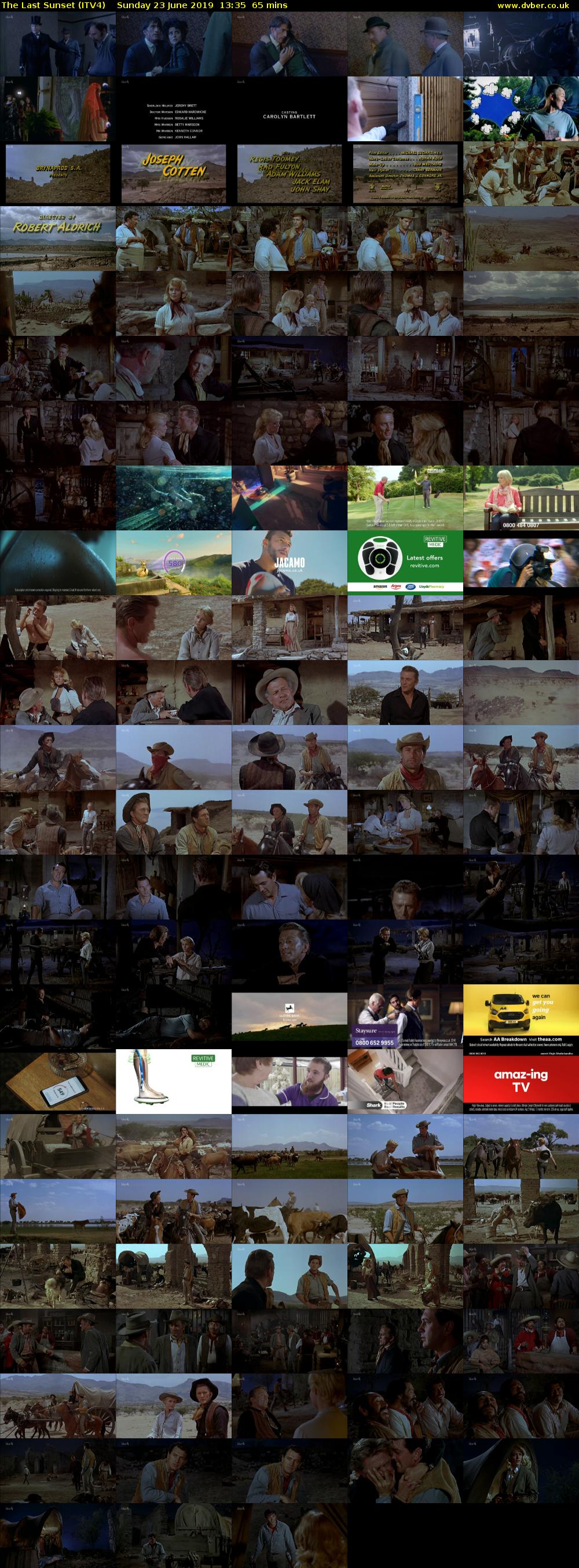The Last Sunset (ITV4) Sunday 23 June 2019 13:35 - 14:40