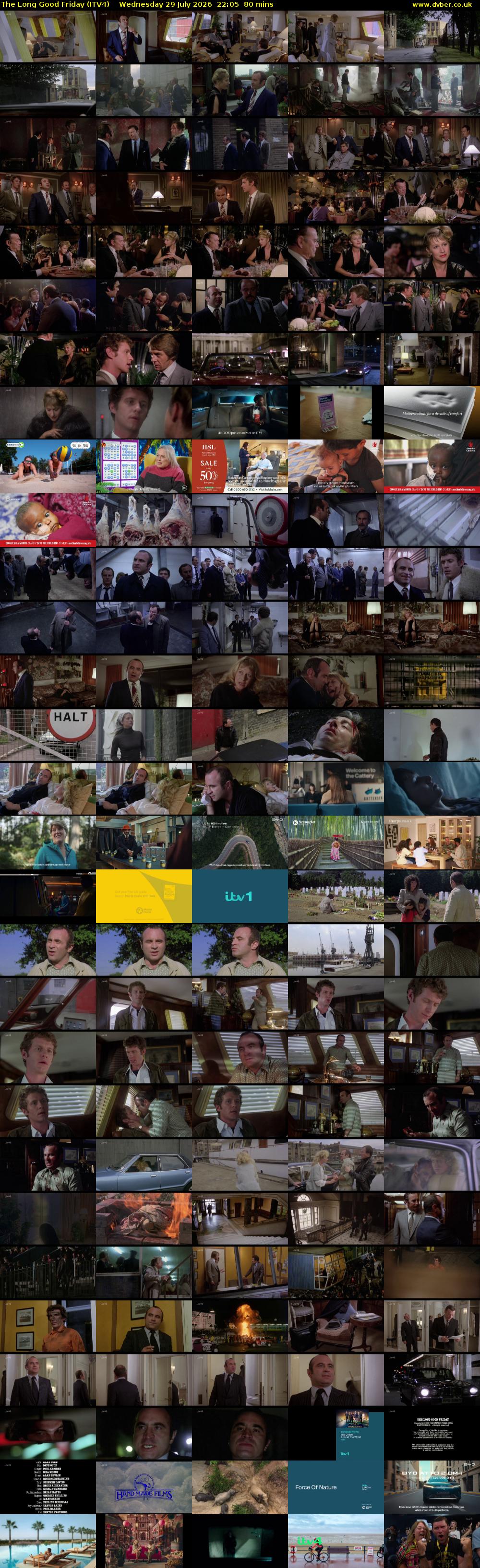 The Long Good Friday (ITV4) Wednesday 29 July 2026 22:05 - 23:25