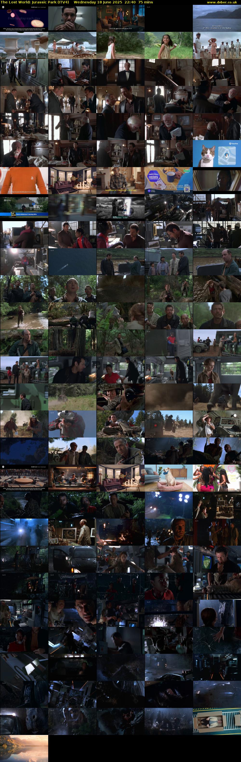 The Lost World: Jurassic Park (ITV4) Wednesday 18 June 2025 22:40 - 23:55