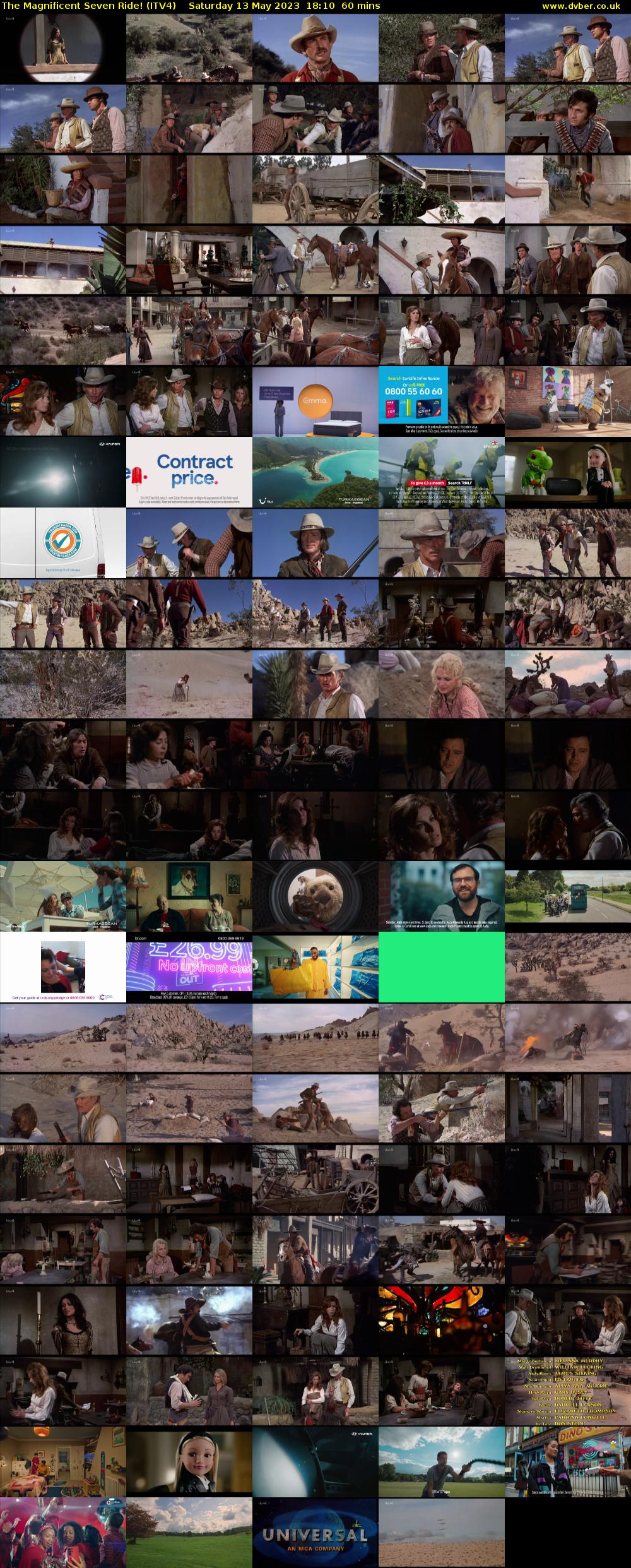 The Magnificent Seven Ride! (ITV4) Saturday 13 May 2023 18:10 - 19:10