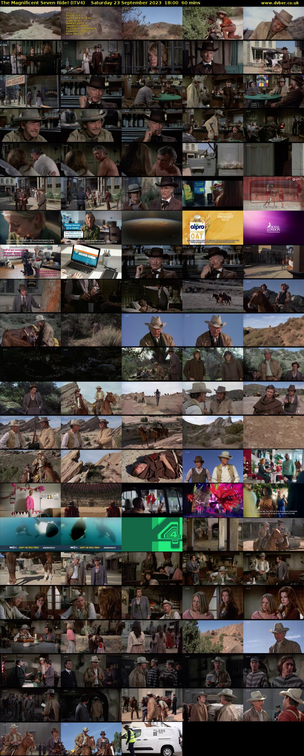 The Magnificent Seven Ride! (ITV4) Saturday 23 September 2023 18:00 - 19:00