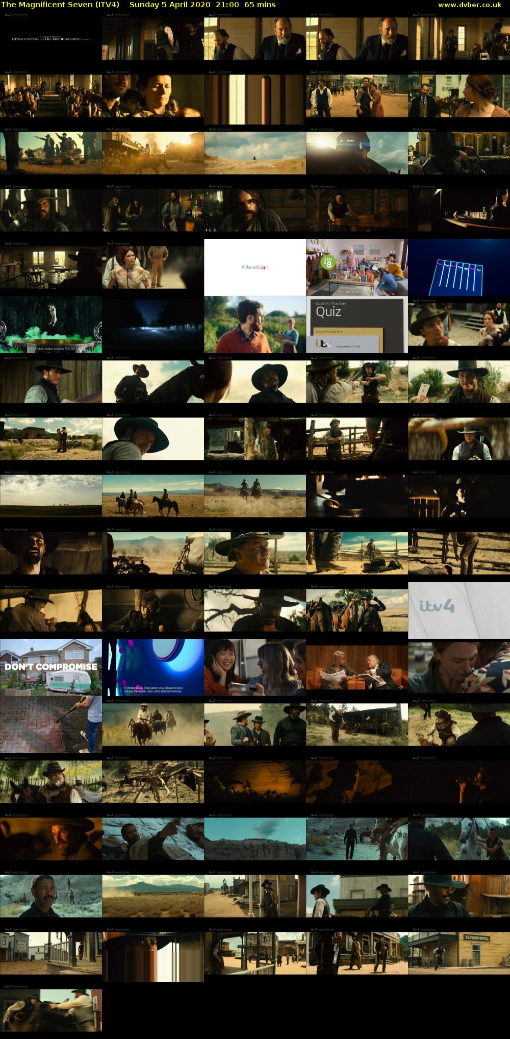 The Magnificent Seven (ITV4) Sunday 5 April 2020 21:00 - 22:05