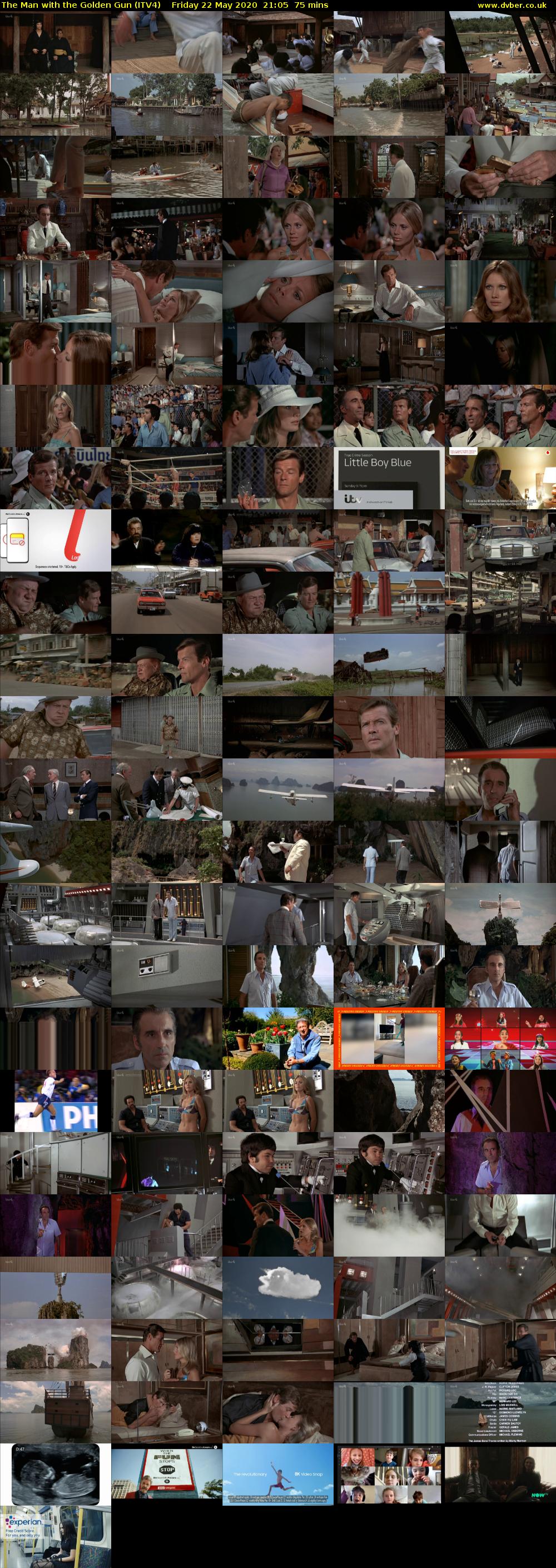 The Man with the Golden Gun (ITV4) Friday 22 May 2020 21:05 - 22:20