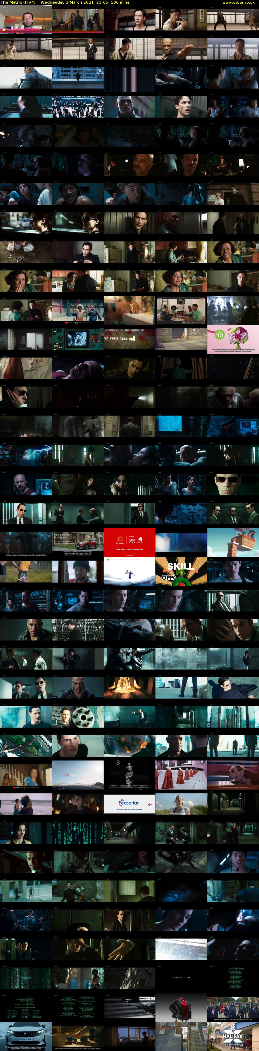 The Matrix (ITV4) Wednesday 3 March 2021 23:05 - 00:45