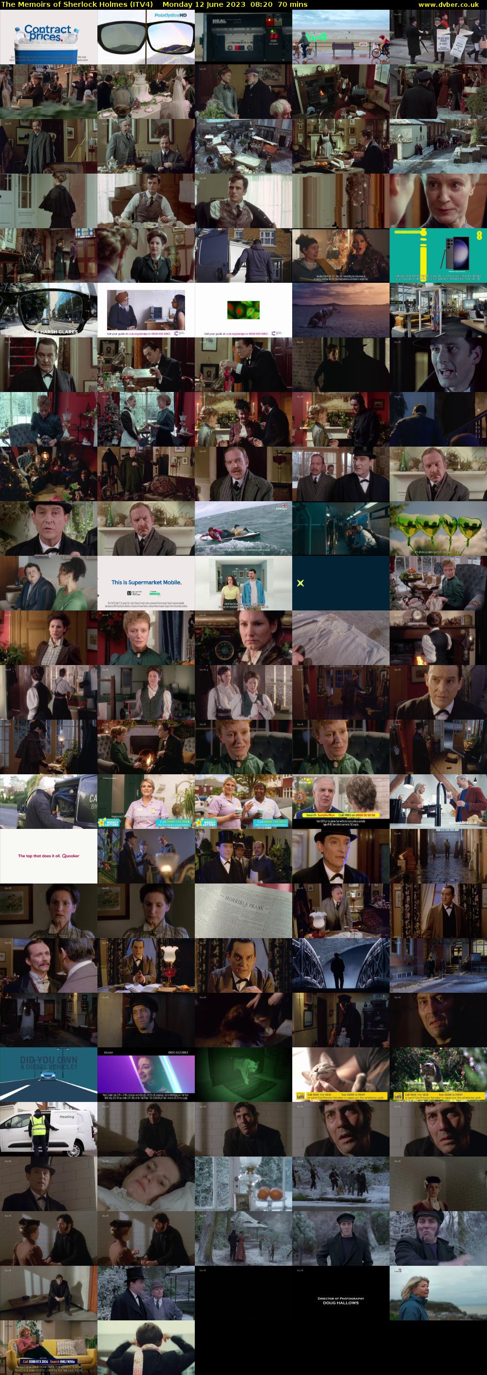 The Memoirs of Sherlock Holmes (ITV4) Monday 12 June 2023 08:20 - 09:30