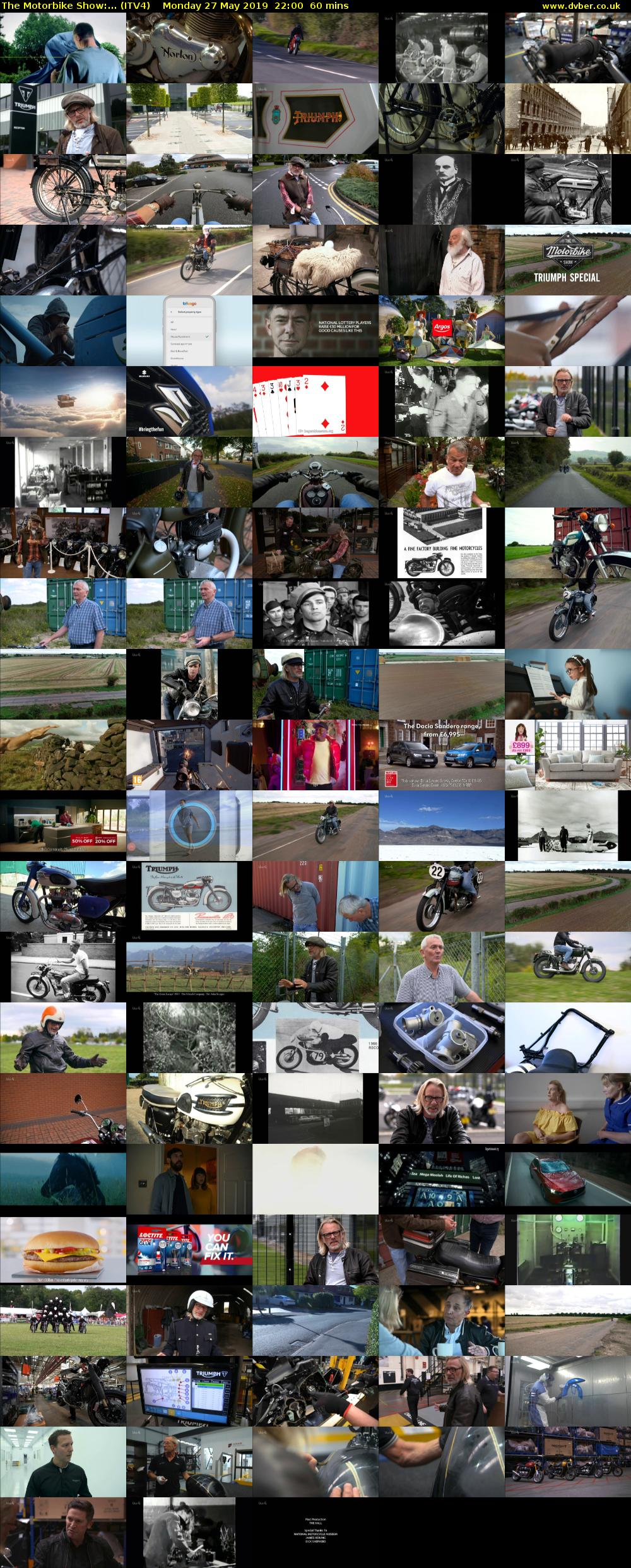 The Motorbike Show:... (ITV4) Monday 27 May 2019 22:00 - 23:00