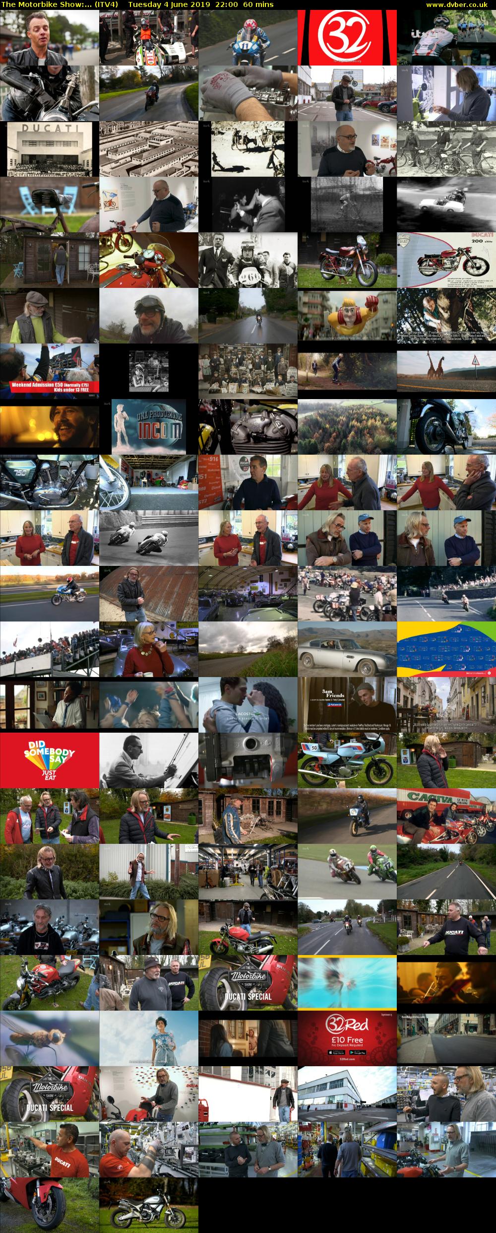 The Motorbike Show:... (ITV4) Tuesday 4 June 2019 22:00 - 23:00