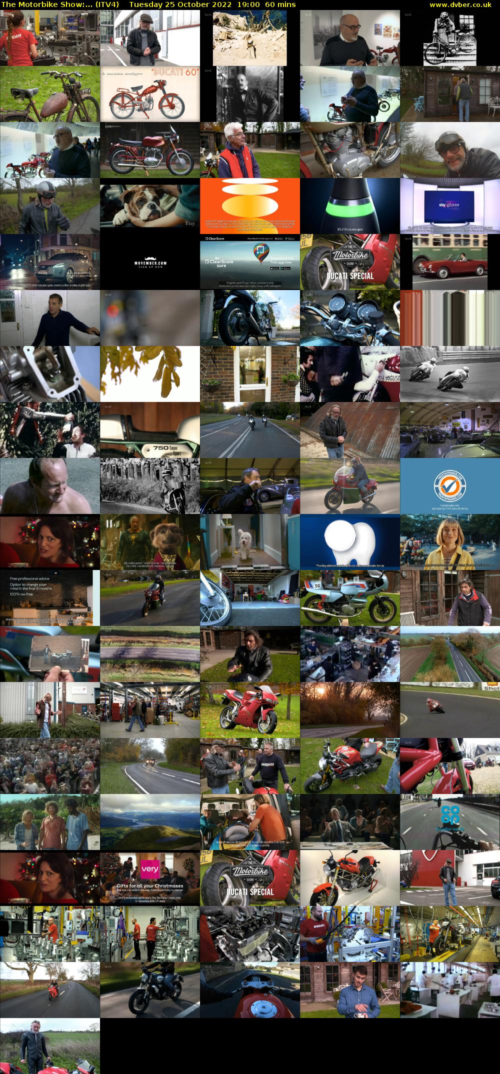 The Motorbike Show:... (ITV4) Tuesday 25 October 2022 19:00 - 20:00
