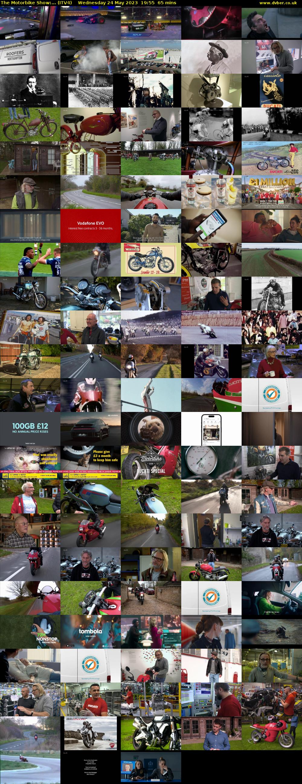 The Motorbike Show:... (ITV4) Wednesday 24 May 2023 19:55 - 21:00