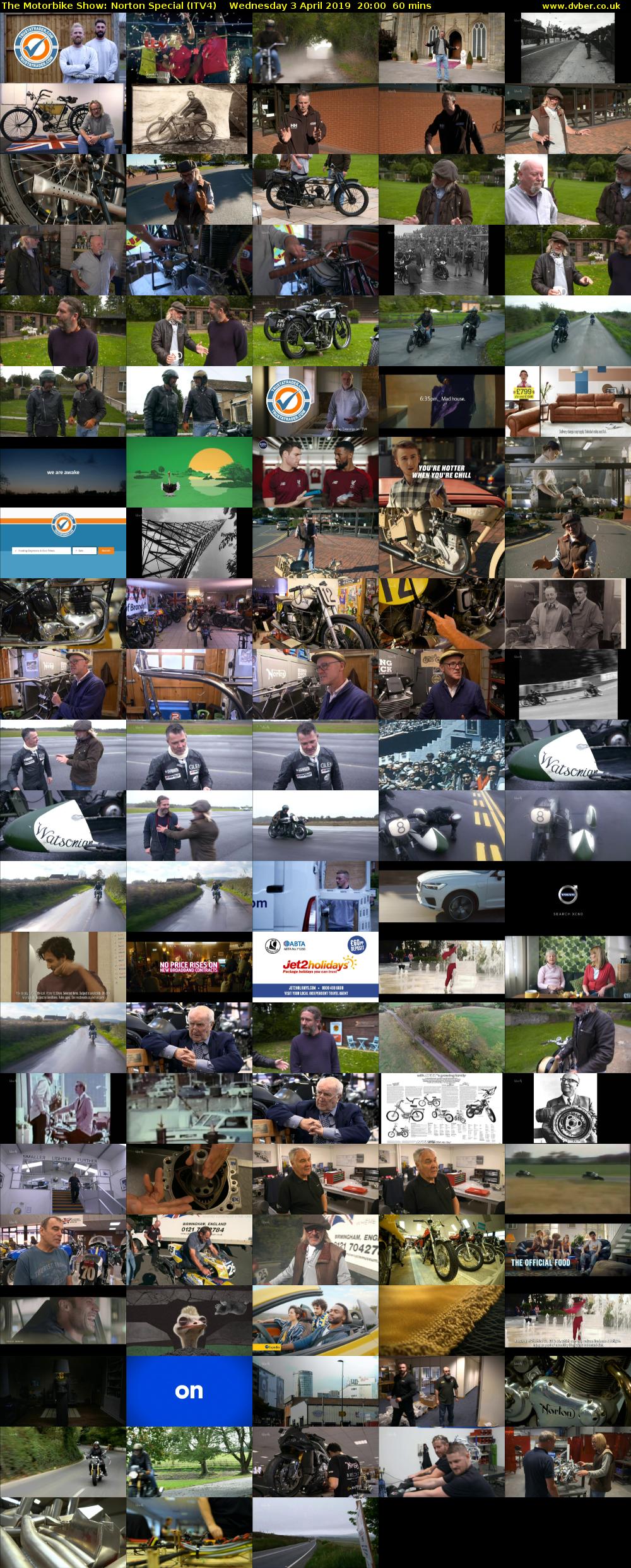 The Motorbike Show: Norton Special (ITV4) Wednesday 3 April 2019 20:00 - 21:00