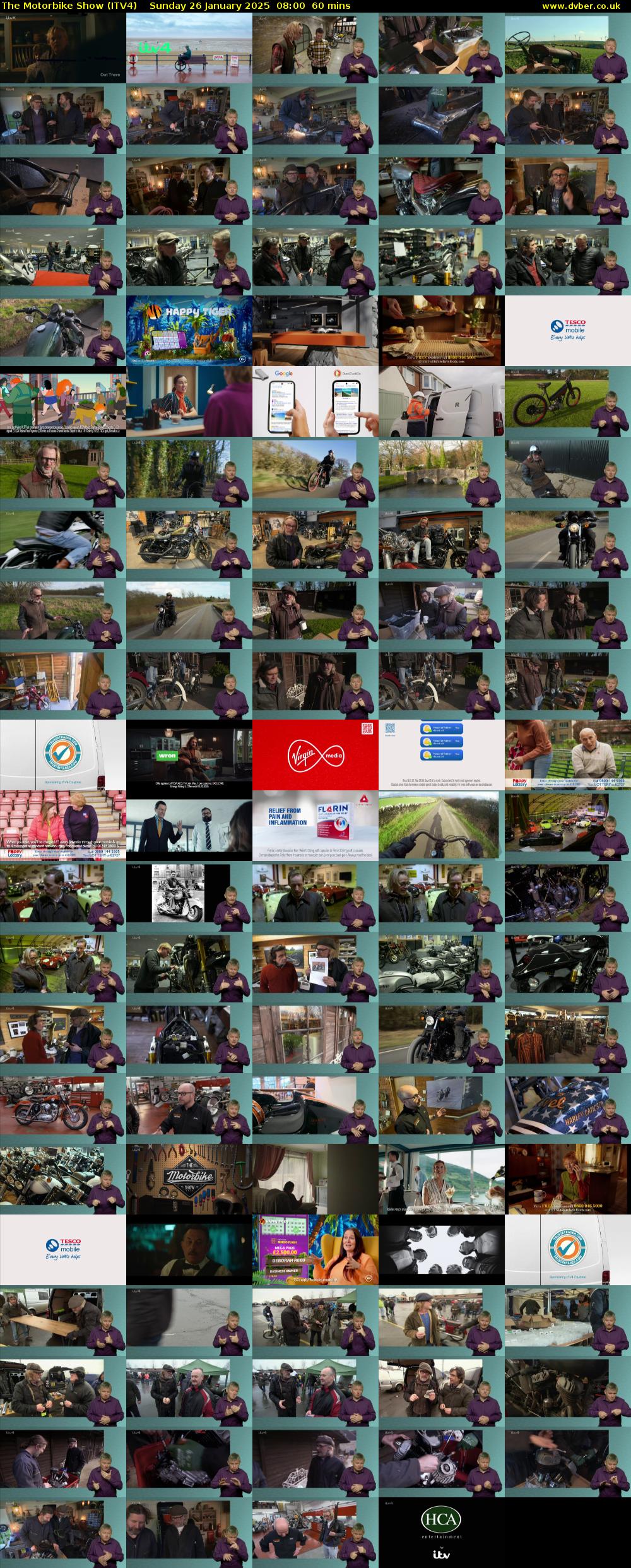 The Motorbike Show (ITV4) Sunday 26 January 2025 08:00 - 09:00