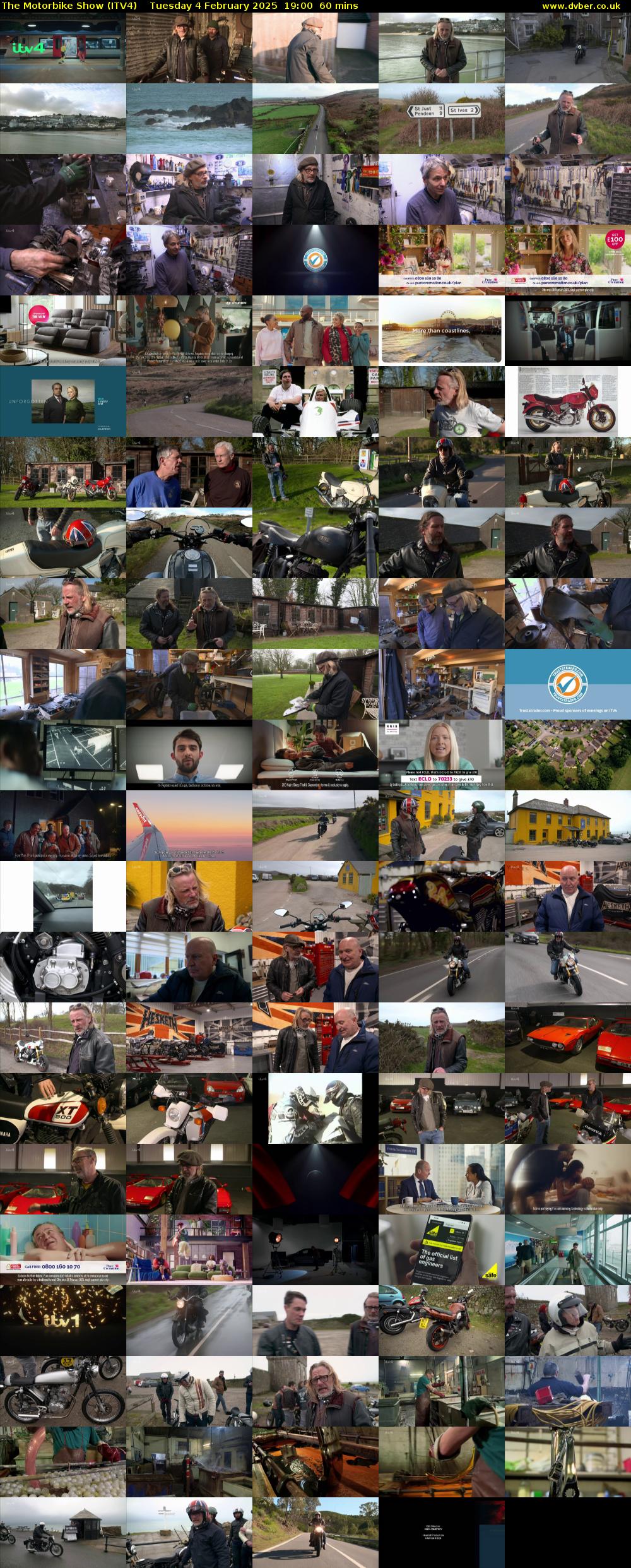 The Motorbike Show (ITV4) Tuesday 4 February 2025 19:00 - 20:00