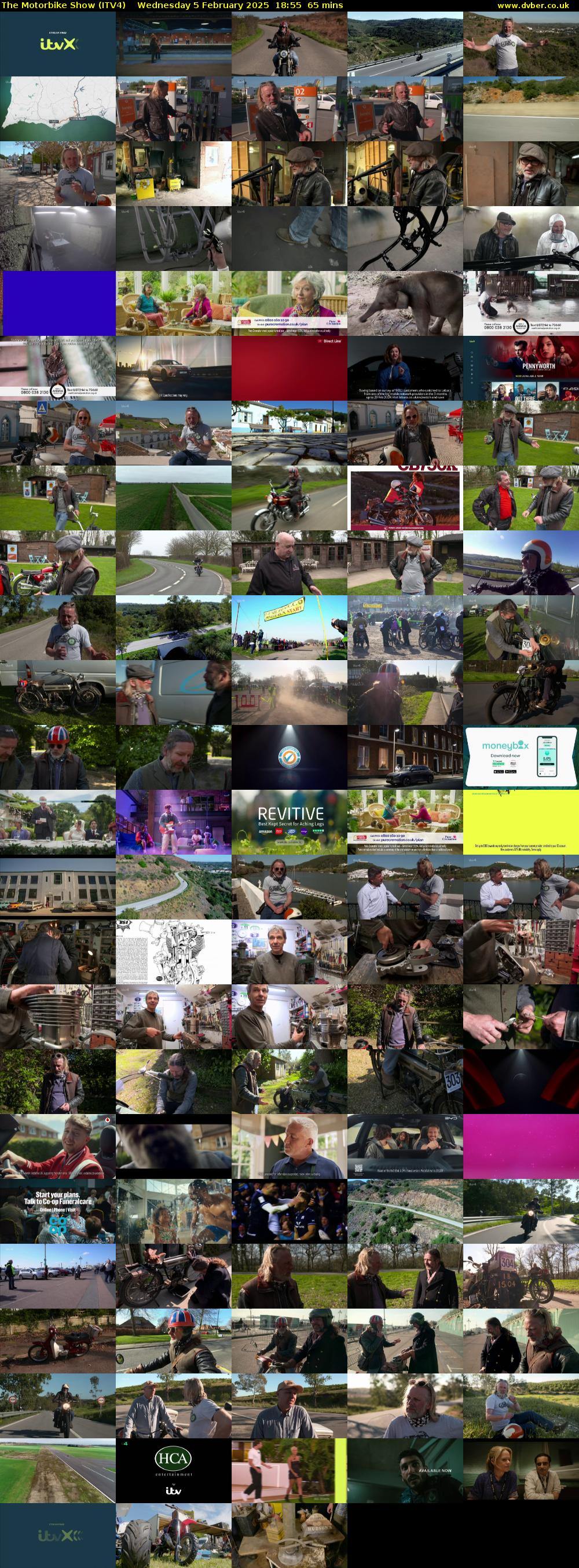 The Motorbike Show (ITV4) Wednesday 5 February 2025 18:55 - 20:00