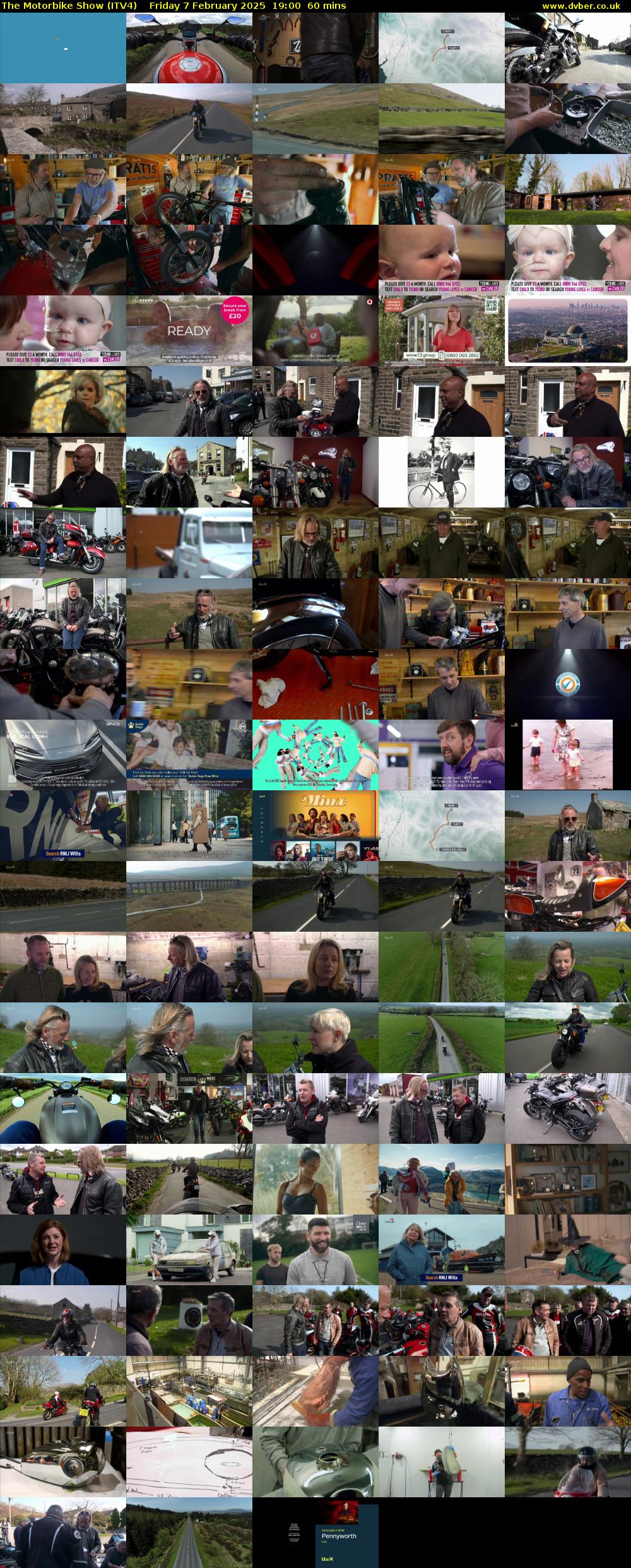 The Motorbike Show (ITV4) Friday 7 February 2025 19:00 - 20:00