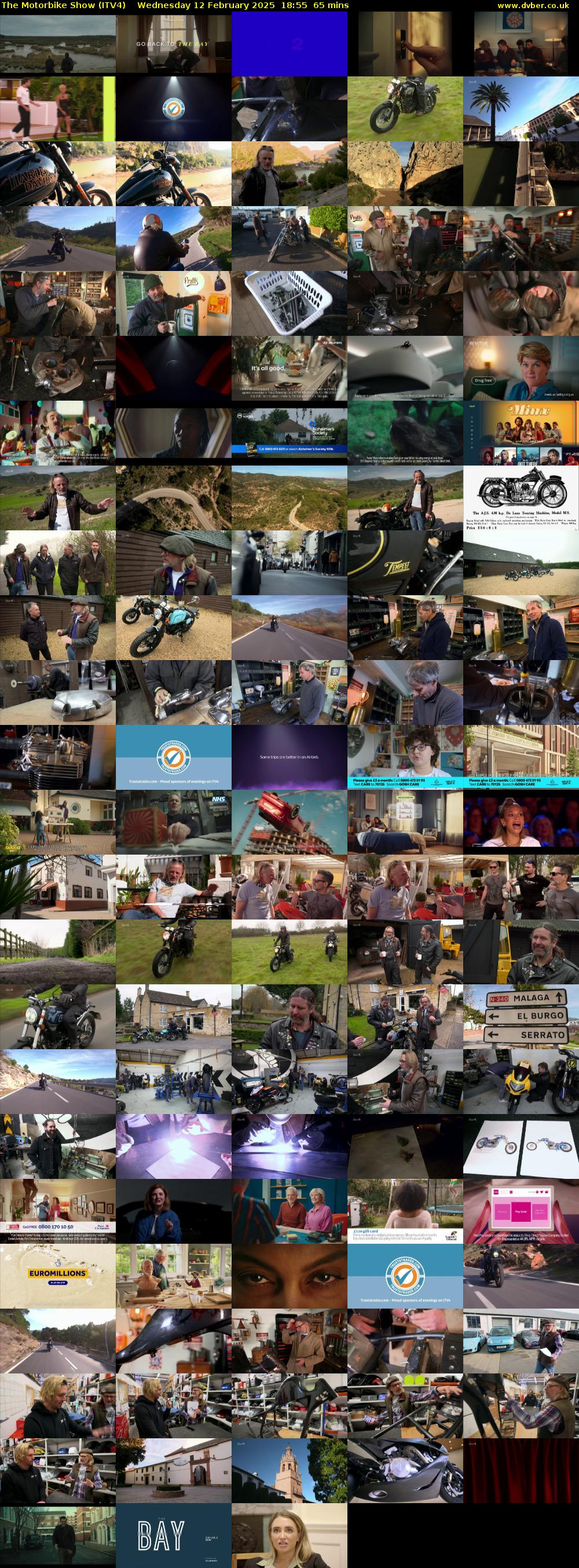 The Motorbike Show (ITV4) Wednesday 12 February 2025 18:55 - 20:00
