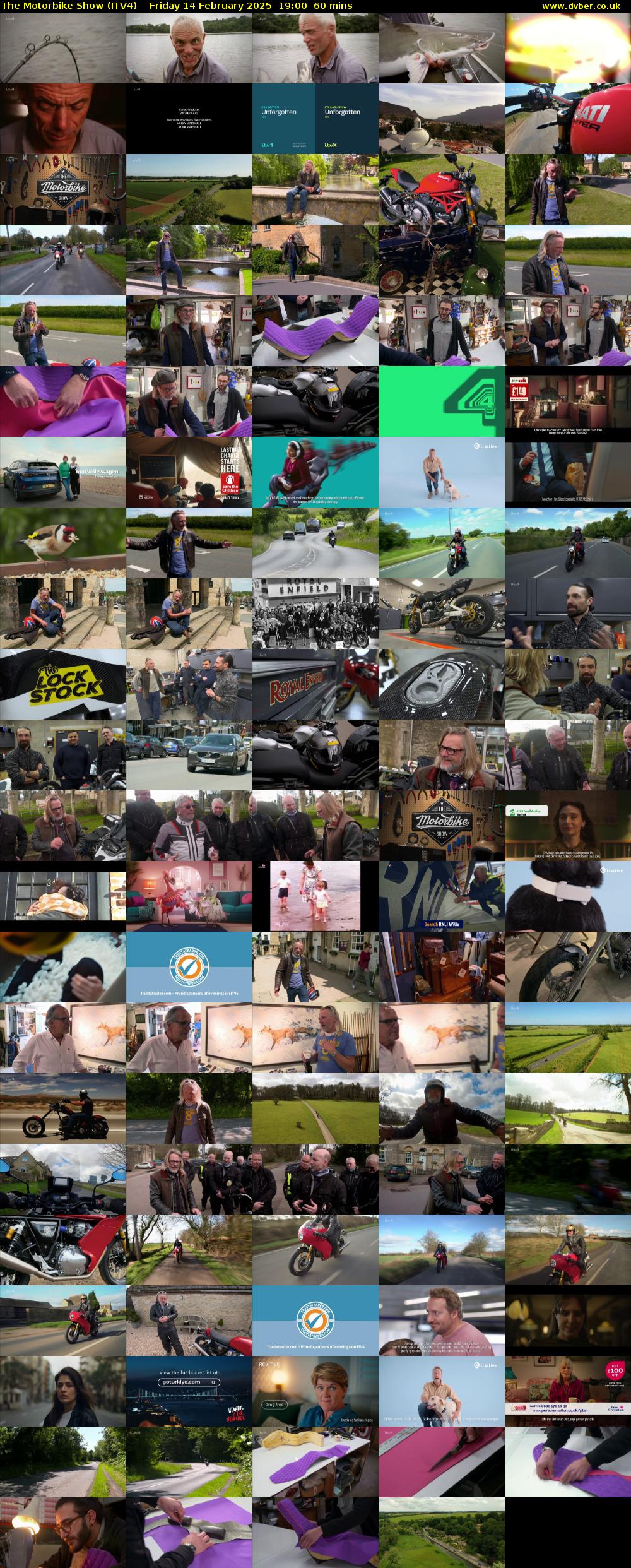 The Motorbike Show (ITV4) Friday 14 February 2025 19:00 - 20:00