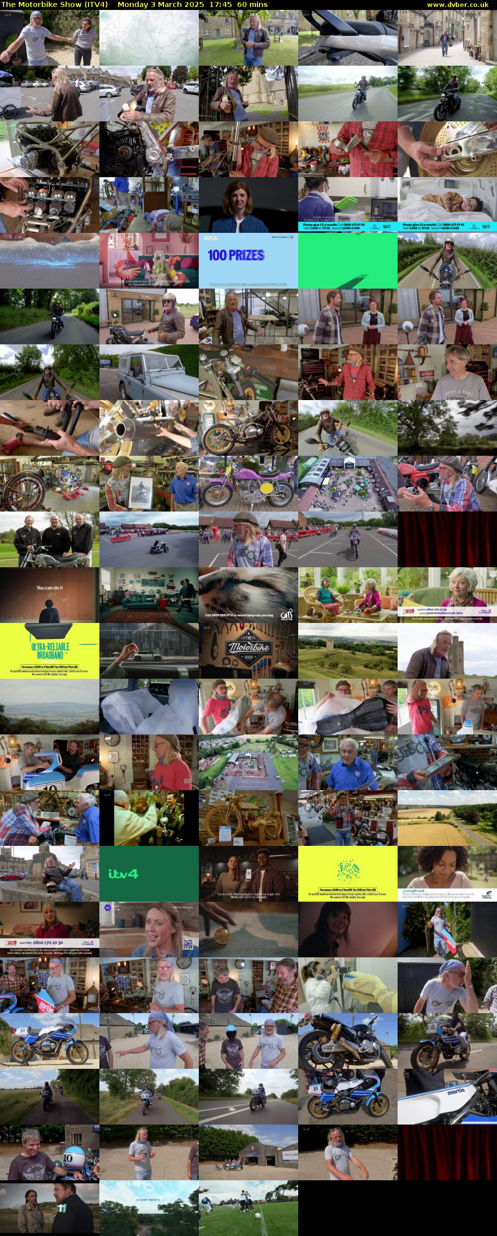 The Motorbike Show (ITV4) Monday 3 March 2025 17:45 - 18:45
