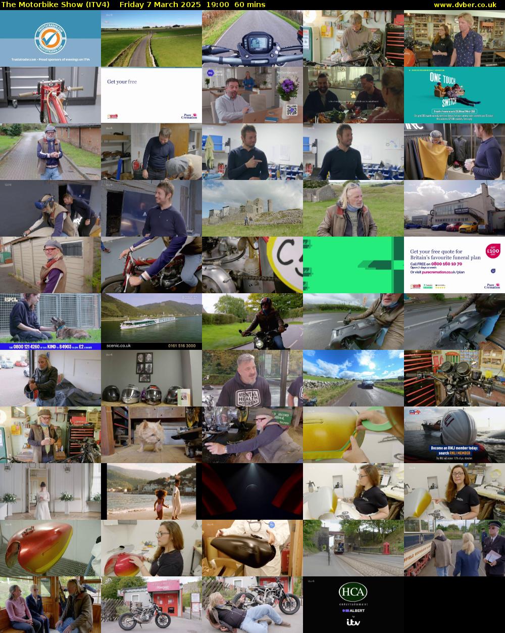 The Motorbike Show (ITV4) Friday 7 March 2025 19:00 - 20:00