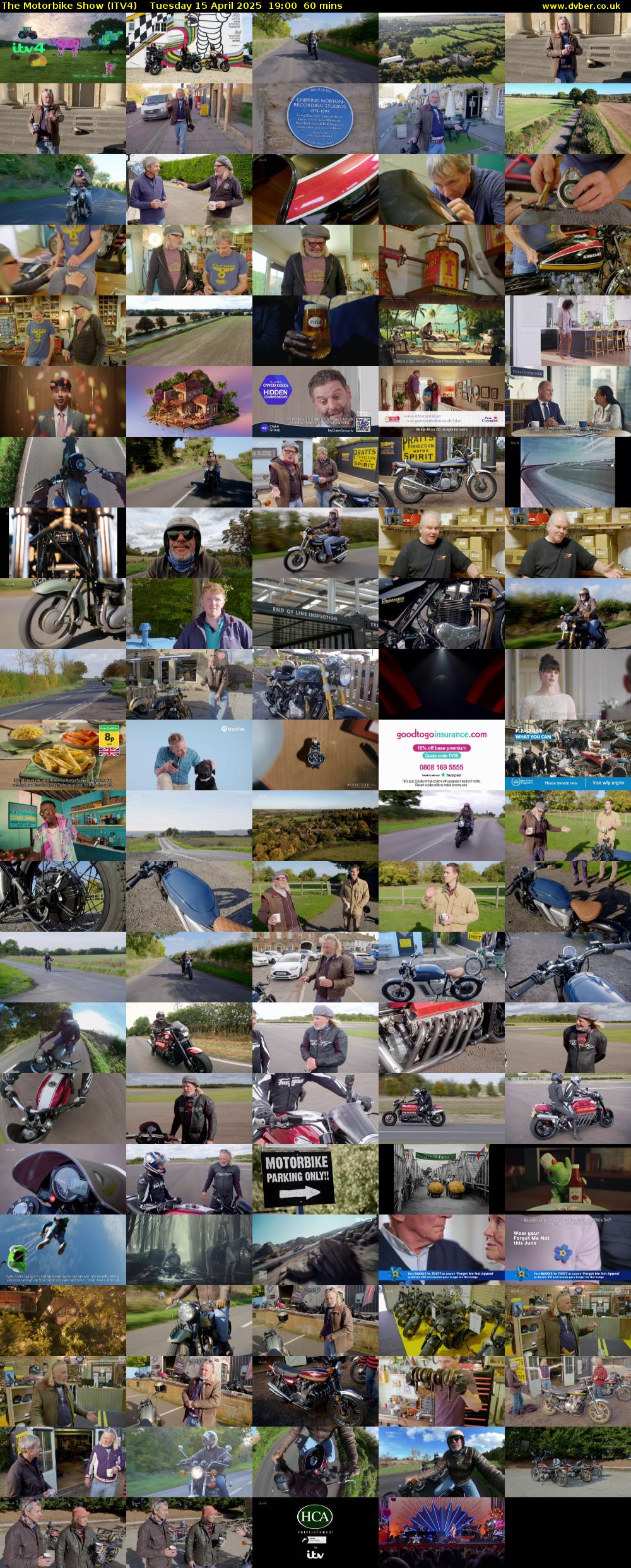 The Motorbike Show (ITV4) Tuesday 15 April 2025 19:00 - 20:00