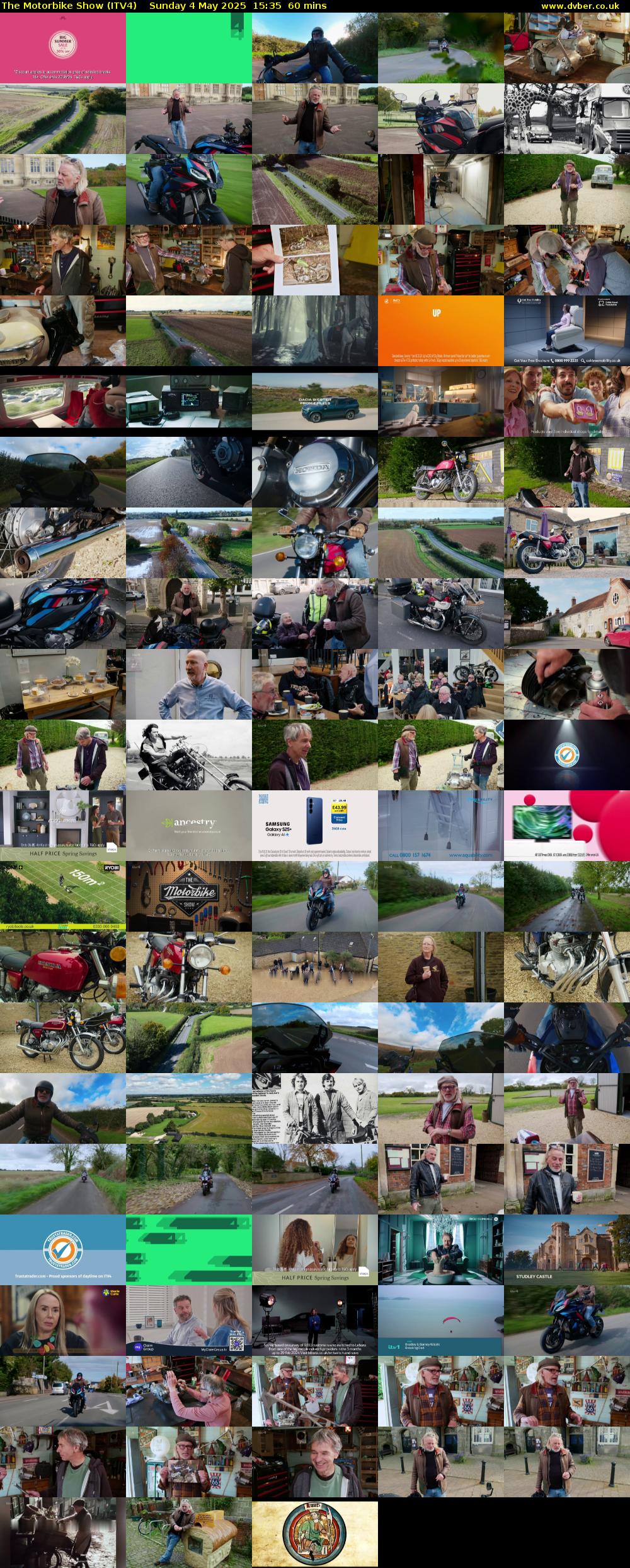 The Motorbike Show (ITV4) Sunday 4 May 2025 15:35 - 16:35