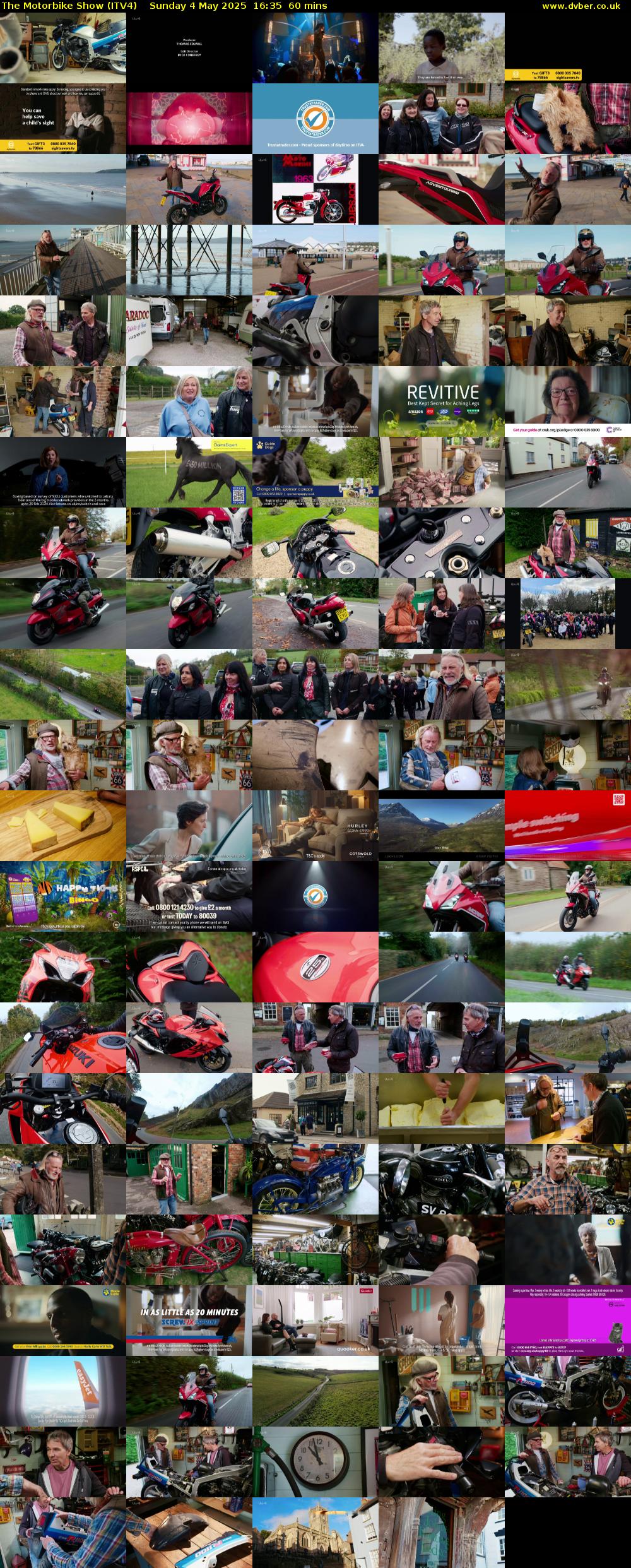 The Motorbike Show (ITV4) Sunday 4 May 2025 16:35 - 17:35