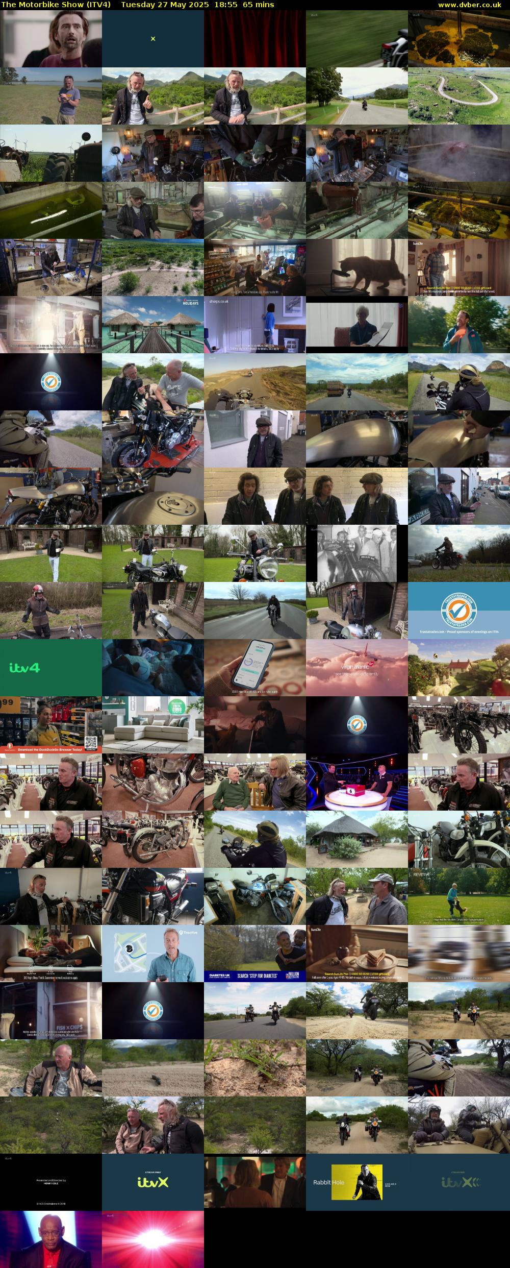 The Motorbike Show (ITV4) Tuesday 27 May 2025 18:55 - 20:00