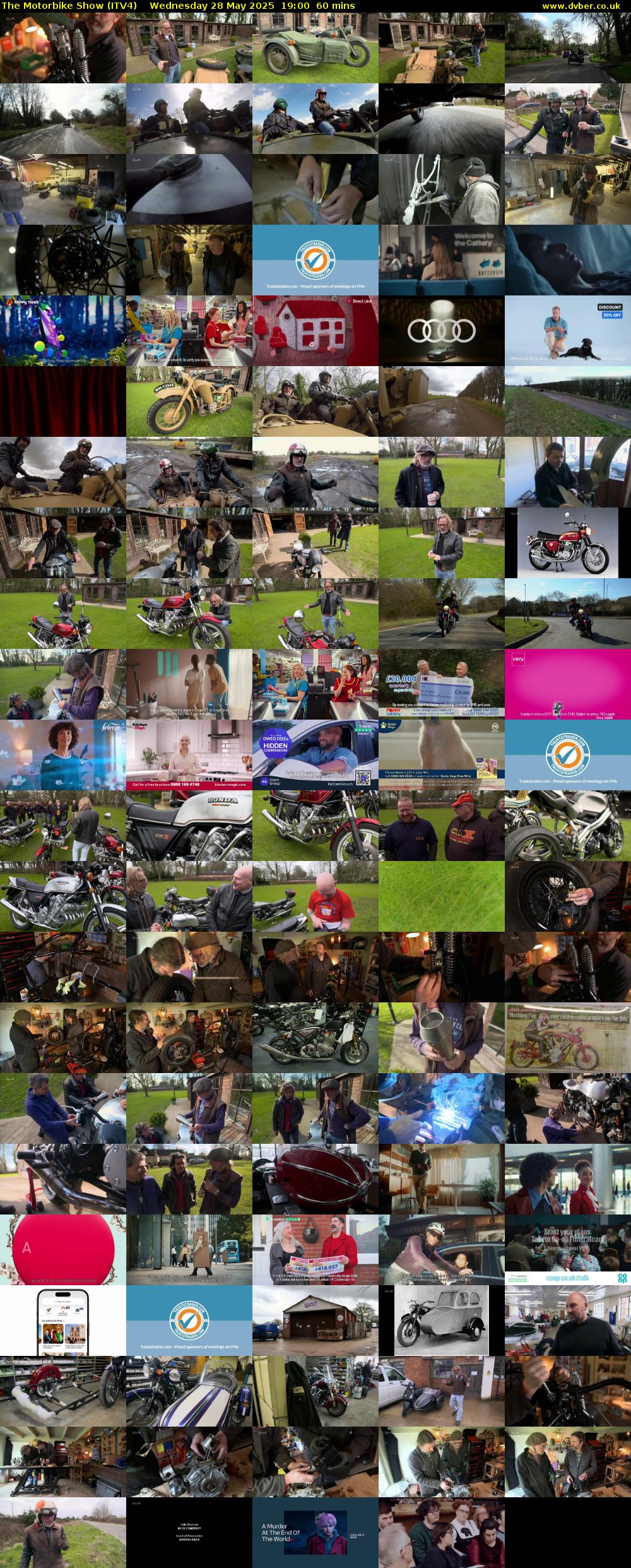 The Motorbike Show (ITV4) Wednesday 28 May 2025 19:00 - 20:00