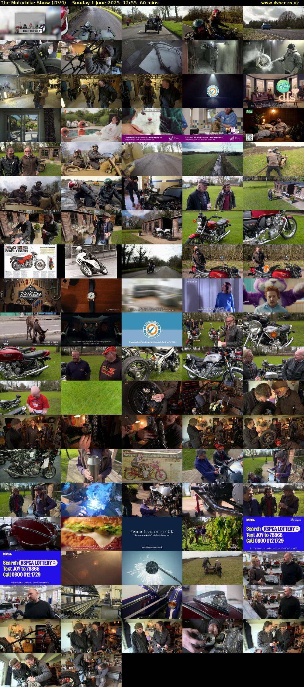 The Motorbike Show (ITV4) Sunday 1 June 2025 12:55 - 13:55