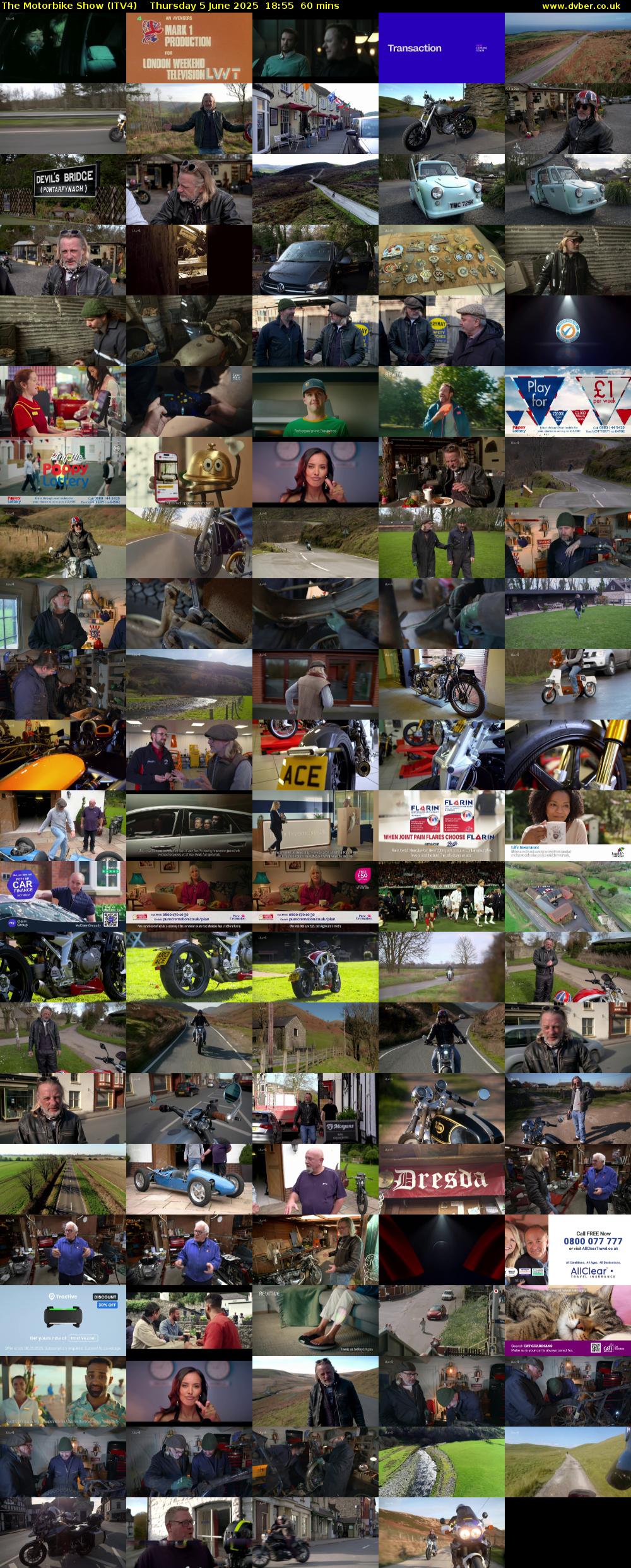 The Motorbike Show (ITV4) Thursday 5 June 2025 18:55 - 19:55