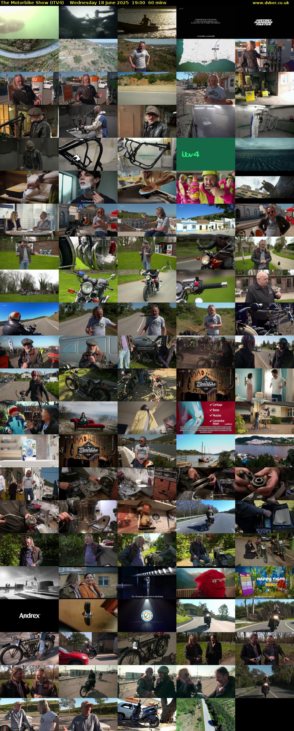 The Motorbike Show (ITV4) Wednesday 18 June 2025 19:00 - 20:00