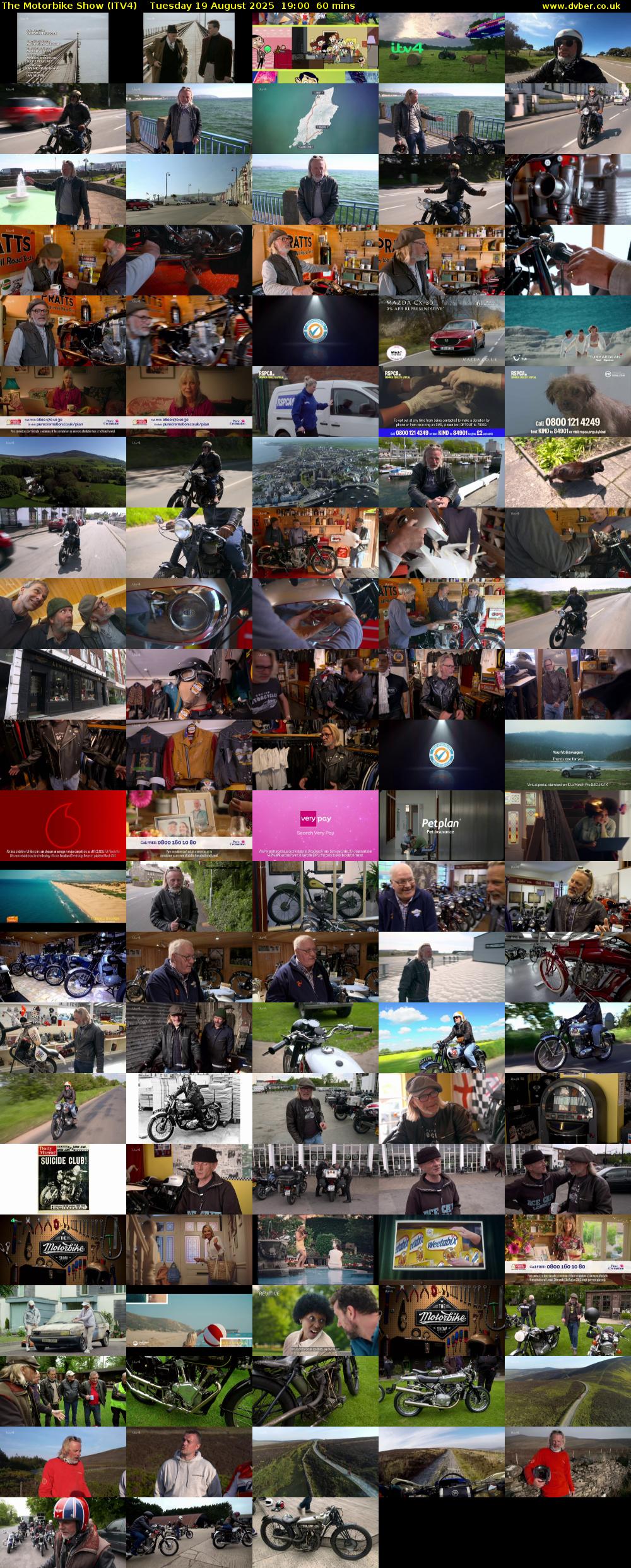 The Motorbike Show (ITV4) Tuesday 19 August 2025 19:00 - 20:00