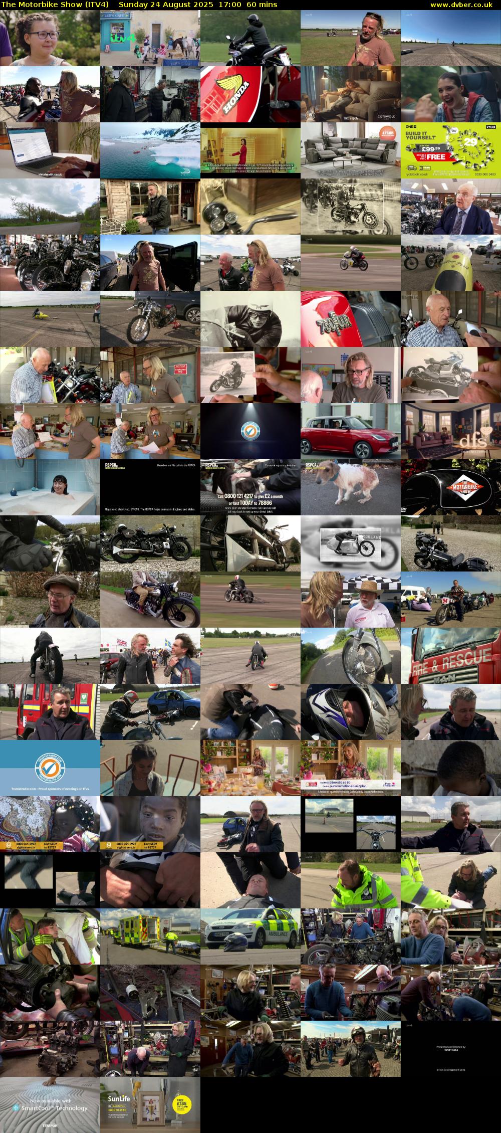 The Motorbike Show (ITV4) Sunday 24 August 2025 17:00 - 18:00