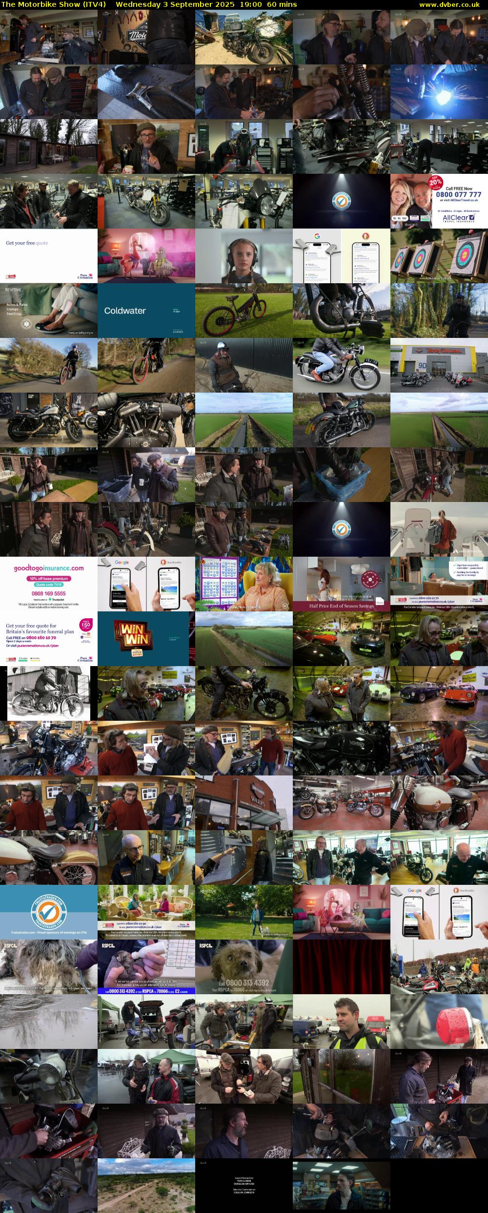 The Motorbike Show (ITV4) Wednesday 3 September 2025 19:00 - 20:00