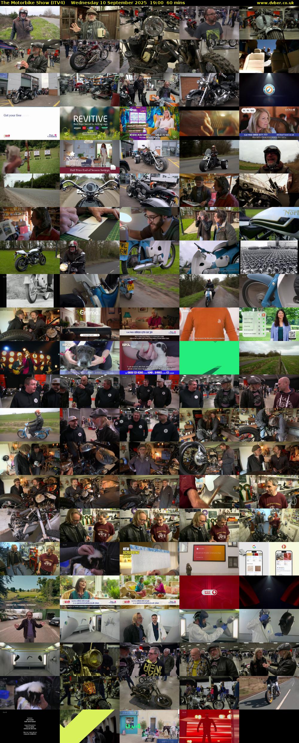 The Motorbike Show (ITV4) Wednesday 10 September 2025 19:00 - 20:00