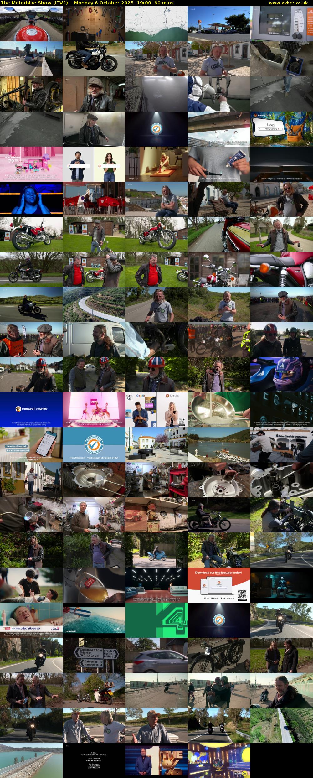 The Motorbike Show (ITV4) Monday 6 October 2025 19:00 - 20:00