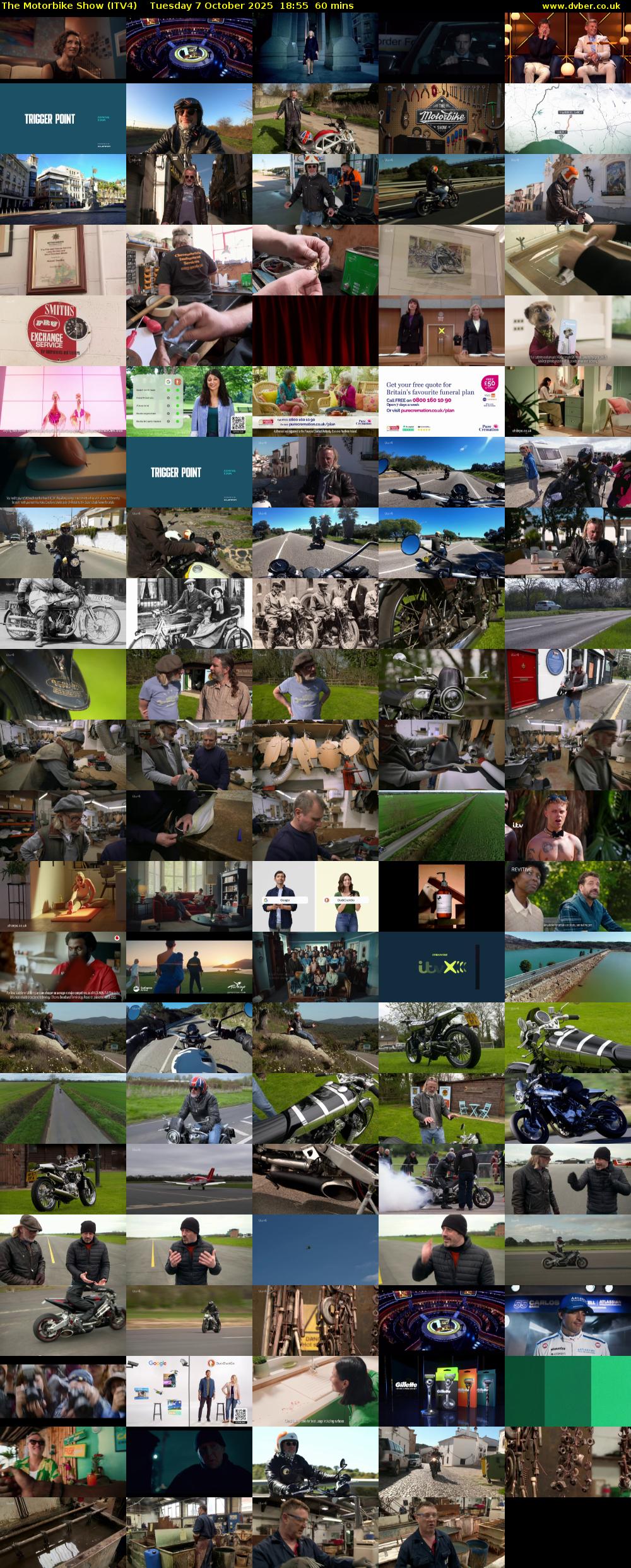 The Motorbike Show (ITV4) Tuesday 7 October 2025 18:55 - 19:55