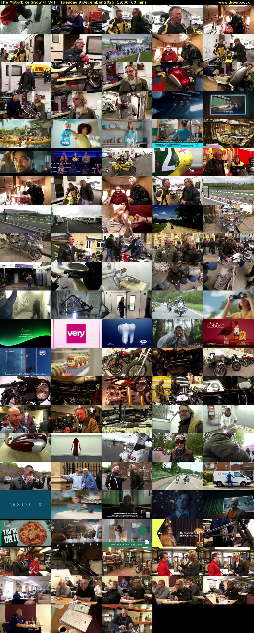 The Motorbike Show (ITV4) Tuesday 9 December 2025 19:00 - 20:00
