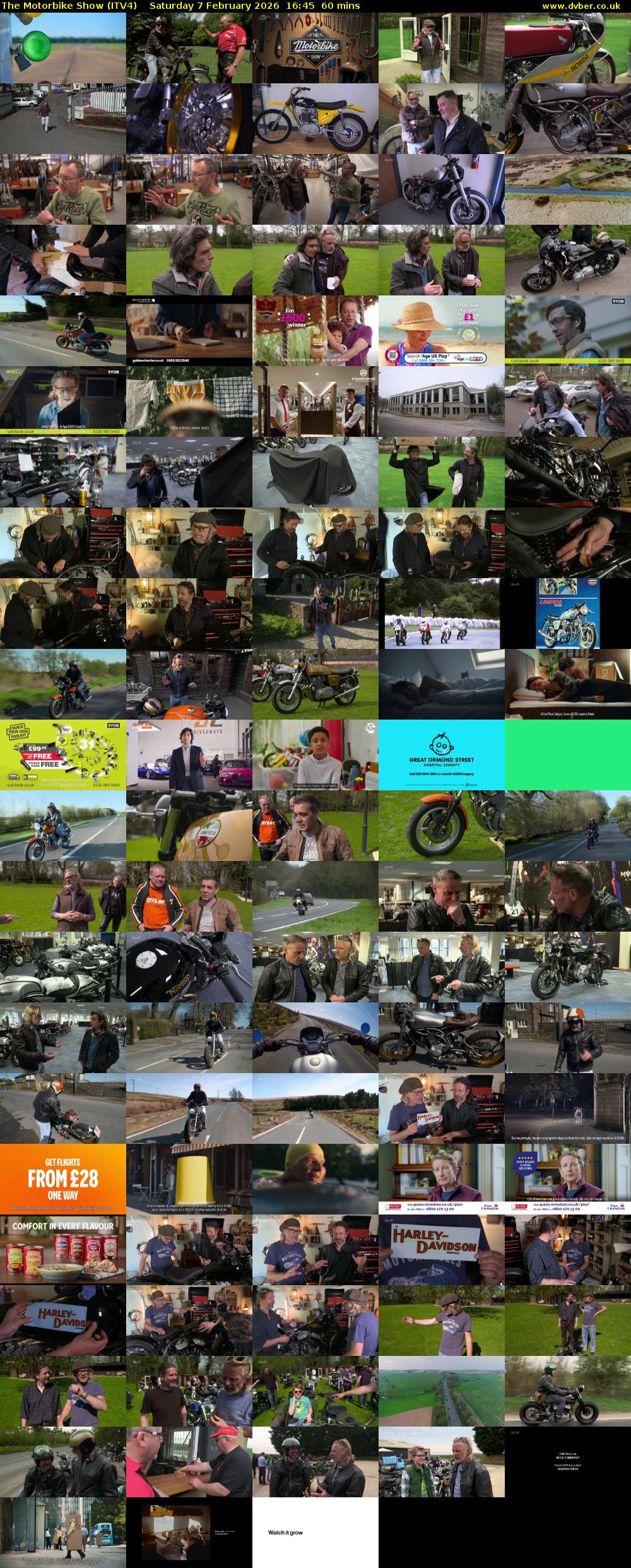 The Motorbike Show (ITV4) Saturday 7 February 2026 16:45 - 17:45