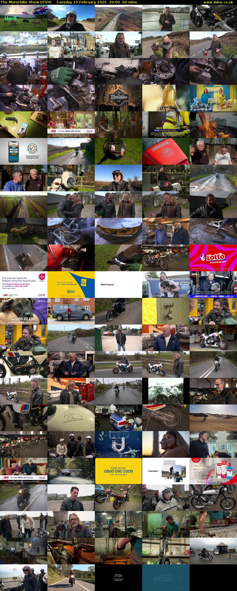 The Motorbike Show (ITV4) Tuesday 10 February 2026 20:00 - 21:00